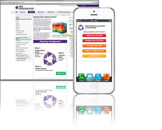 NPS Asthma Tool - Web & Mobile
